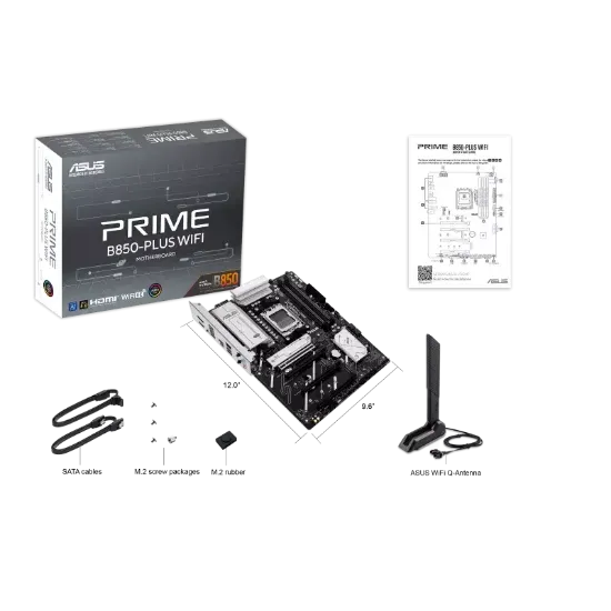ASUS PRIME GAMING B850-PLUS WIFI AM5 ANAKART resmi
