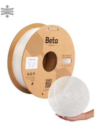 Beta PEBA 90A Transparent Filament resmi