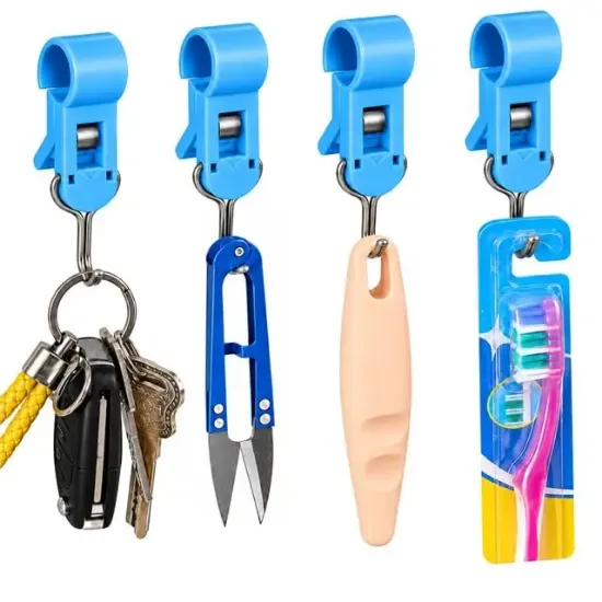 Sunup SN-38119 Yuvarlak Kelepçe Askı 80x12x18mm 4'lü Paket resmi