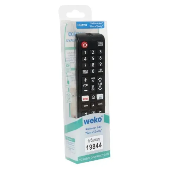 Samsung BN59-01315D - 49NU7100 - 50KU7000 Netflix-Amazon Prime Tuşlu Lcd-Led Tv Kumanda resmi