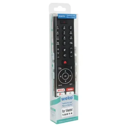 Vestel 49UD8200 - 55UD8450 Netflix-Youtube-Play Tuşlu Lcd-Led Tv Kumanda (RC43137-30101403) resmi