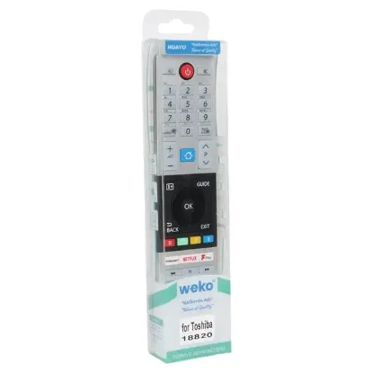 Toshiba CT-8533 Netflix-Play-Rakuten Tv Tuşlu Lcd-Led Tv Kumanda resmi
