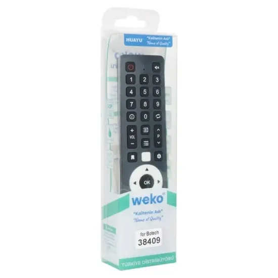 Botech - Wismann - Conti RC0407-020250526 Netflix - Youtube - Prime Video - Google Play Tuşlu Lcd Led TV Kumanda resmi