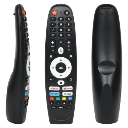 Next Youtube-Tabii-Netflix-Prime Video Tuşlu Ses Komutlu Akıllı Android Smart Led Lcd Tv Kumanda resmi