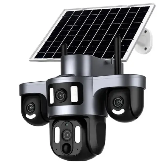Canavis CA-15002 4G SIM Kartlı Solar PTZ Dış Mekan IP66 Güvenlik Kamerası + Çift Antenli Akıllı AI Takip resmi