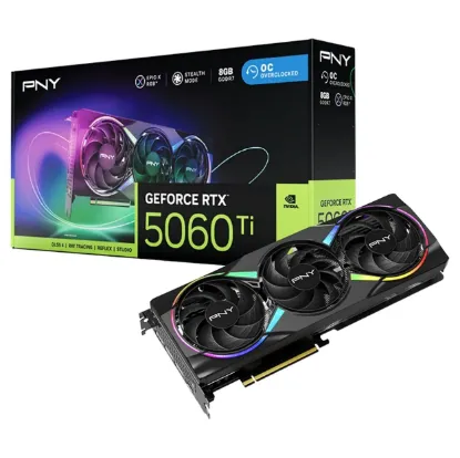 PNY GeForce RTX 5060 Ti 8GB EPIC-X RGB GDDR7 128bit (VCG5060T8TFXXPB1-O) Ekran Kartı resmi