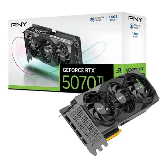 PNY RTX 5070 Ti 16GB GDDR7 256Bit (VCG5070T16TFXPB1) Ekran Kartı resmi