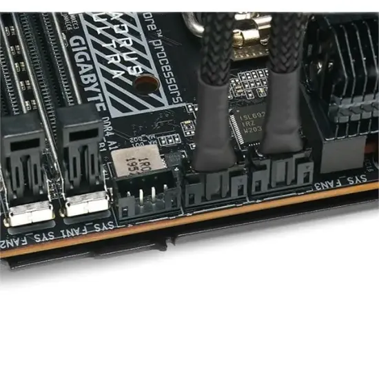 PowerMaster PM-38402 25 cm 4 Pin Pwm Erkek Dişi Fan Uzatma Kablosu resmi