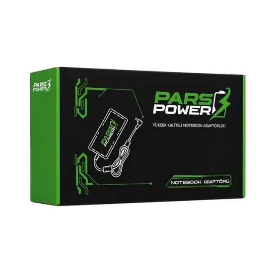 Parspower PRS-031 Plastik Kasa 15V 5A 75W (6.3-3.0mm) Standart Notebook Adaptör resmi