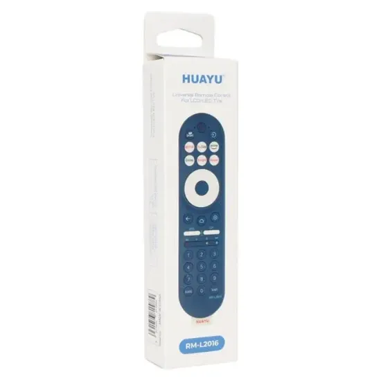 Huayu RM-L2016 Mavi Netflix-YouTube-Disney+-Rakuten Tuşlu Universal Lcd Led TV Kumanda resmi