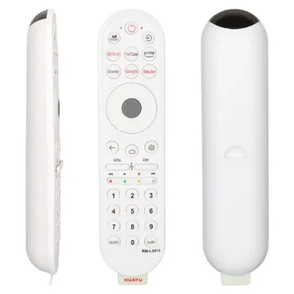 Huayu RM-L2016 Beyaz Netflix-YouTube-Disney+-Rakuten Tuşlu Universal Lcd Led TV Kumanda resmi