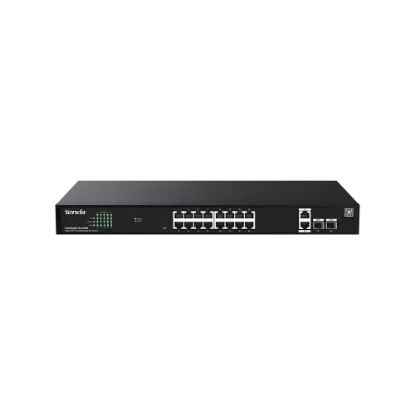TENDA TEG2220P-16-250W 16GE POE PORT (250W), 2X UPLİNK, 2XSFP CLOUD YÖNETİLEBİLİR resmi