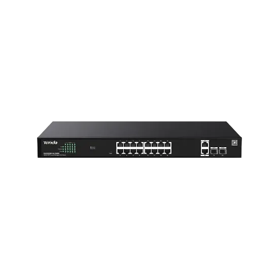TENDA TEG2220P-16-250W 16GE POE PORT (250W), 2X UPLİNK, 2XSFP CLOUD YÖNETİLEBİLİR resmi