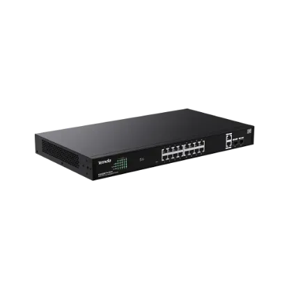 TENDA TEG2220P-16-250W 16GE POE PORT (250W), 2X UPLİNK, 2XSFP CLOUD YÖNETİLEBİLİR resmi
