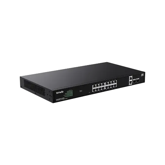TENDA TEG2220P-16-250W 16GE POE PORT (250W), 2X UPLİNK, 2XSFP CLOUD YÖNETİLEBİLİR resmi