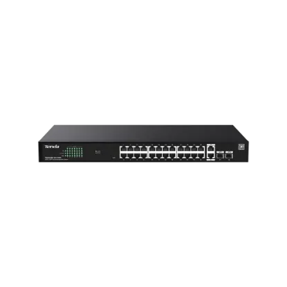 Tenda TEG2228P-24-410W 24 Port 10/100/1000 Mbps Yönetilebilir resmi