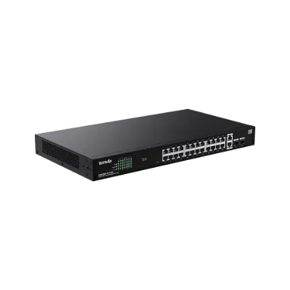 Tenda TEG2228P-24-410W 24 Port 10/100/1000 Mbps Yönetilebilir resmi