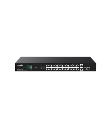 TENDA TEG1128P-24-410W 10/100/1000 24 PORT SWITCH resmi