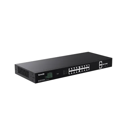 TENDA TEG1120P-16-250W 18PORT 10/100/1000 SWITCH resmi