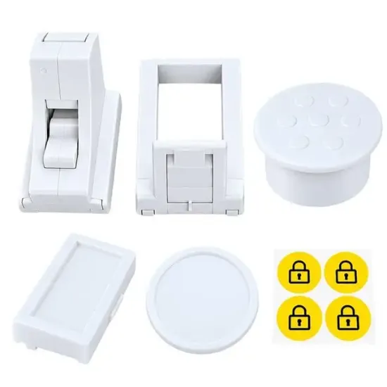 Sunup SN-38125 Mıknatıslı Beyaz Çekmece Dolap Kilidi resmi
