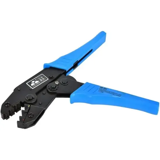 PowerMaster PM-39092 0.5-6mm2 (AWG22-10) HS-30J İzoleli Kablo Pabucu Sıkma Pensesi resmi