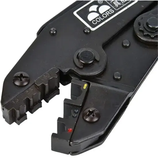 PowerMaster PM-39092 0.5-6mm2 (AWG22-10) HS-30J İzoleli Kablo Pabucu Sıkma Pensesi resmi
