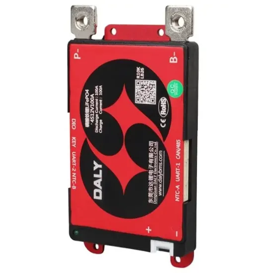 DALY LFP 4S 12V 100A LiFePO4 Smart Akıllı BMS Pil Koruma Modülü (RS485 + CAN + UART) resmi