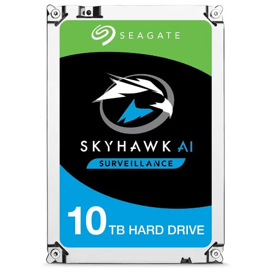 10TB SEAGATE SKYHAWK 256MB 7/24 ST10000VE0004 resmi