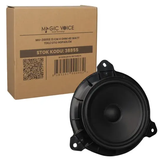 Magicvoice MV-38855 13 cm 4 Ohm 40 Watt Toyota Araçlar İçin Tekli Oto Hoparlör resmi