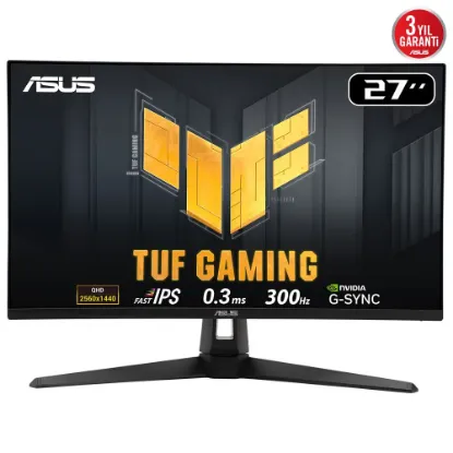 27 ASUS TUF GAMING VG27AQM5A 0.03MS 300HZ EYECARE 2K QHD FAST IPS GAMING resmi