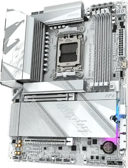 GIGABYTE X870 A ELITE X ICE AMD ANAKART resmi