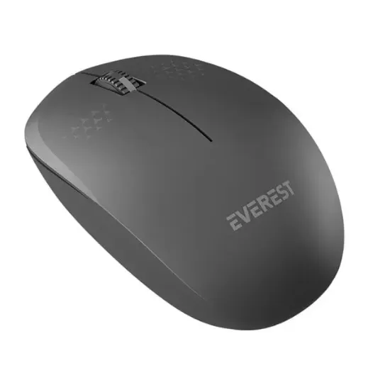 Everest SMW-88 USB Gri 1200 DPI 2.4Ghz Mini Kablosuz Mouse resmi
