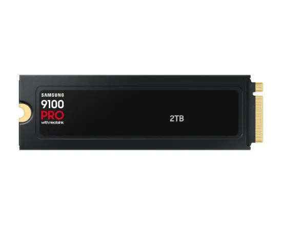 2TB SAMSUNG 9100 PRO PCIE GEN 5.0 X4 NVME 2.0 (14700/13400MB/s) HEATSINK MZ-VAP2T0CW resmi
