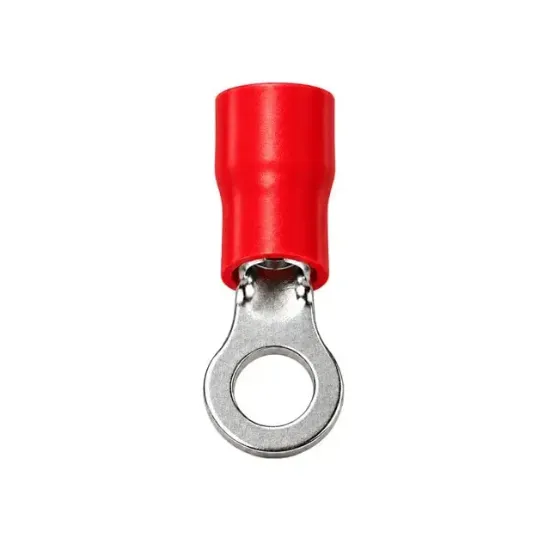 PowerMaster PM-39070 0,5-1,5mm2 Kesit 20x6x7mm Soket Kırmızı İzoleli Kablo Pabucu (100'lü Paket) resmi