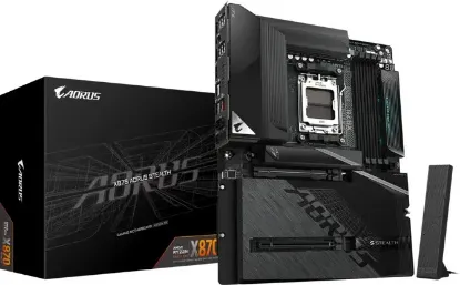 GIGABYTE X870 AORUS STEALTH DDR5 8000Mhz HDMI/DP ATX AM5 resmi
