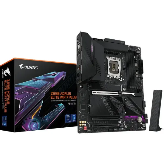 GIGABYTE Z890 AORUS ELITE WIFI7 PLUS DDR5 8800Mhz HDMI/DP ATX 1851P resmi