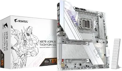 GIGABYTE X870A AORUS TACHYON ICE DDR5 8400Mhz HDMI/DP E-ATX AM5 resmi