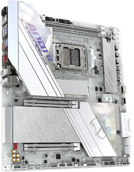 GIGABYTE X870A AORUS TACHYON ICE DDR5 8400Mhz HDMI/DP E-ATX AM5 resmi