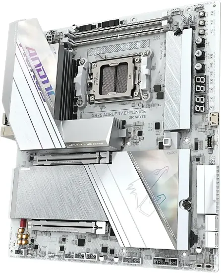 GIGABYTE X870A AORUS TACHYON ICE DDR5 8400Mhz HDMI/DP E-ATX AM5 resmi