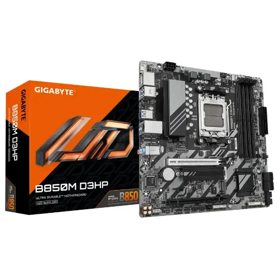 GIGABYTE B850M D3HP DDR5 7600Mhz HDMI/DP MATX AM5 resmi