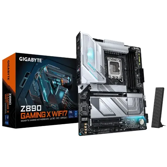 GIGABYTE Z890 GAMING X WIFI7 DDR5 8800Mhz HDMI/DP ATX 1851P resmi