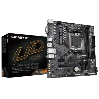 GIGABYTE A620M S2H DDR5 6400Mhz HDMI/DP/VGA MATX AM5 resmi