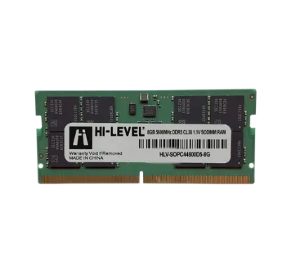 8GB DDR5 5600Mhz SODIMM 1.1V HLV-SOPC44800D5-8G HI-LEVEL  resmi
