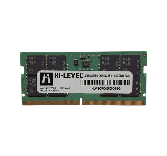 8GB DDR5 5600Mhz SODIMM 1.1V HLV-SOPC44800D5-8G HI-LEVEL  resmi