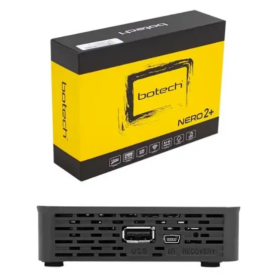 Botech Nero 2+ Plus Linux Tabanlı Ethernet Girişli Uydu Alıcısı resmi
