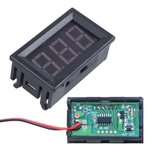 PowerMaster IC278D Dijital Voltmetre DC 5-30 Volt resmi
