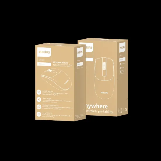 PHILIPS KABLOSUZ MOUSE SPK7398B/38 SIYAH resmi