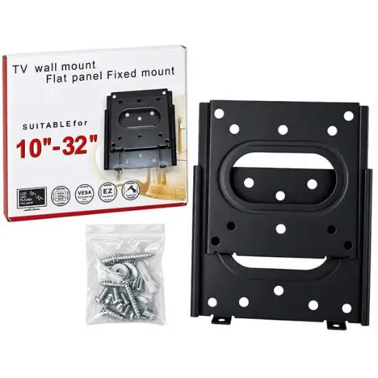 Powermaster PM 38942 10 İnç 32 İnçe Arası Sabit TV Duvar Askı Aparatı resmi