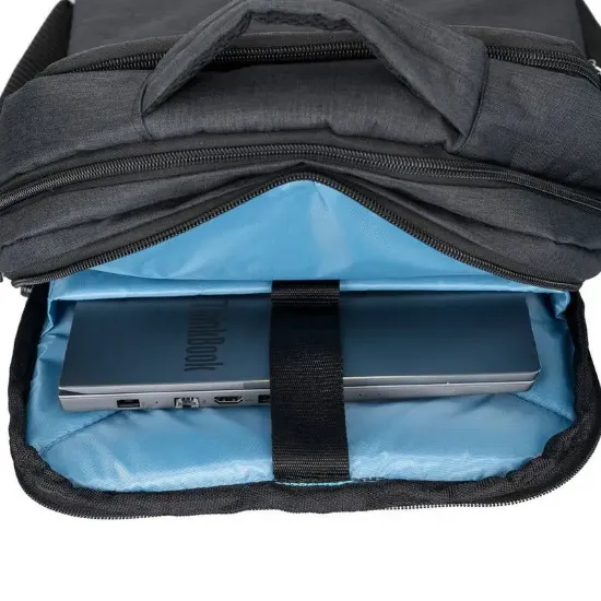 PLM OCTAGON NOTEBOOK SIRT ÇANTASI SİYAH 15.6" resmi