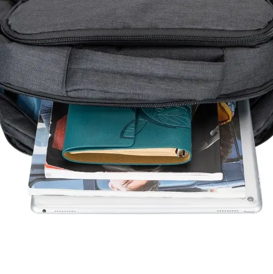 PLM OCTAGON NOTEBOOK SIRT ÇANTASI SİYAH 15.6" resmi